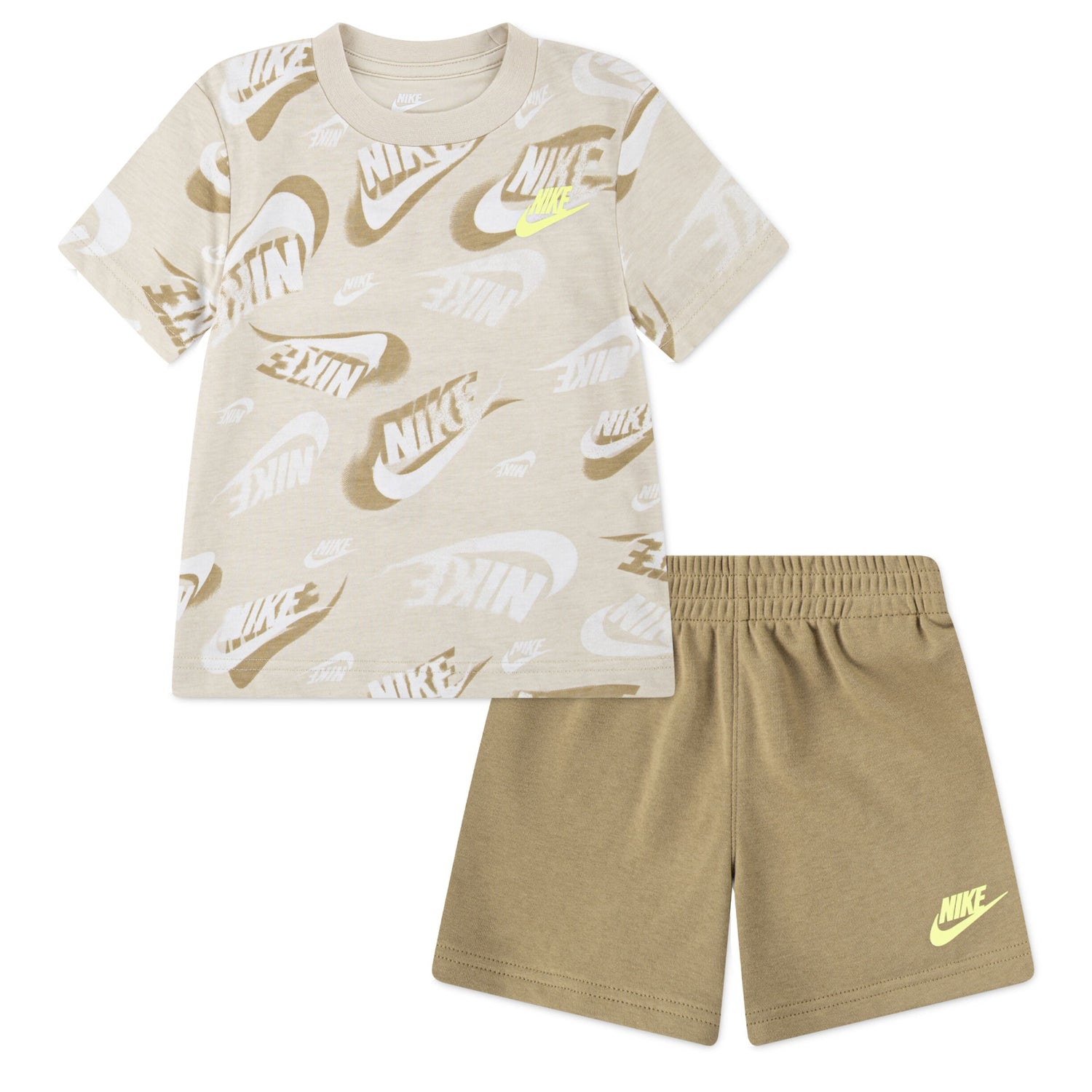 On The Move Allover Print Tee & Short Set(Toddler)