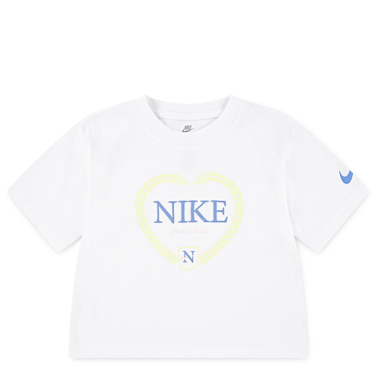 Game Swoosh Match Boxy Tee (Little Kid)