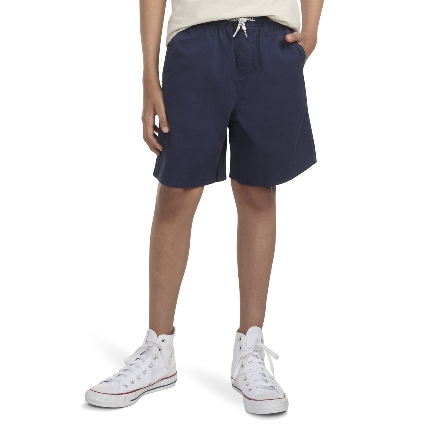 Pull On Woven Shorts (Big Kid)