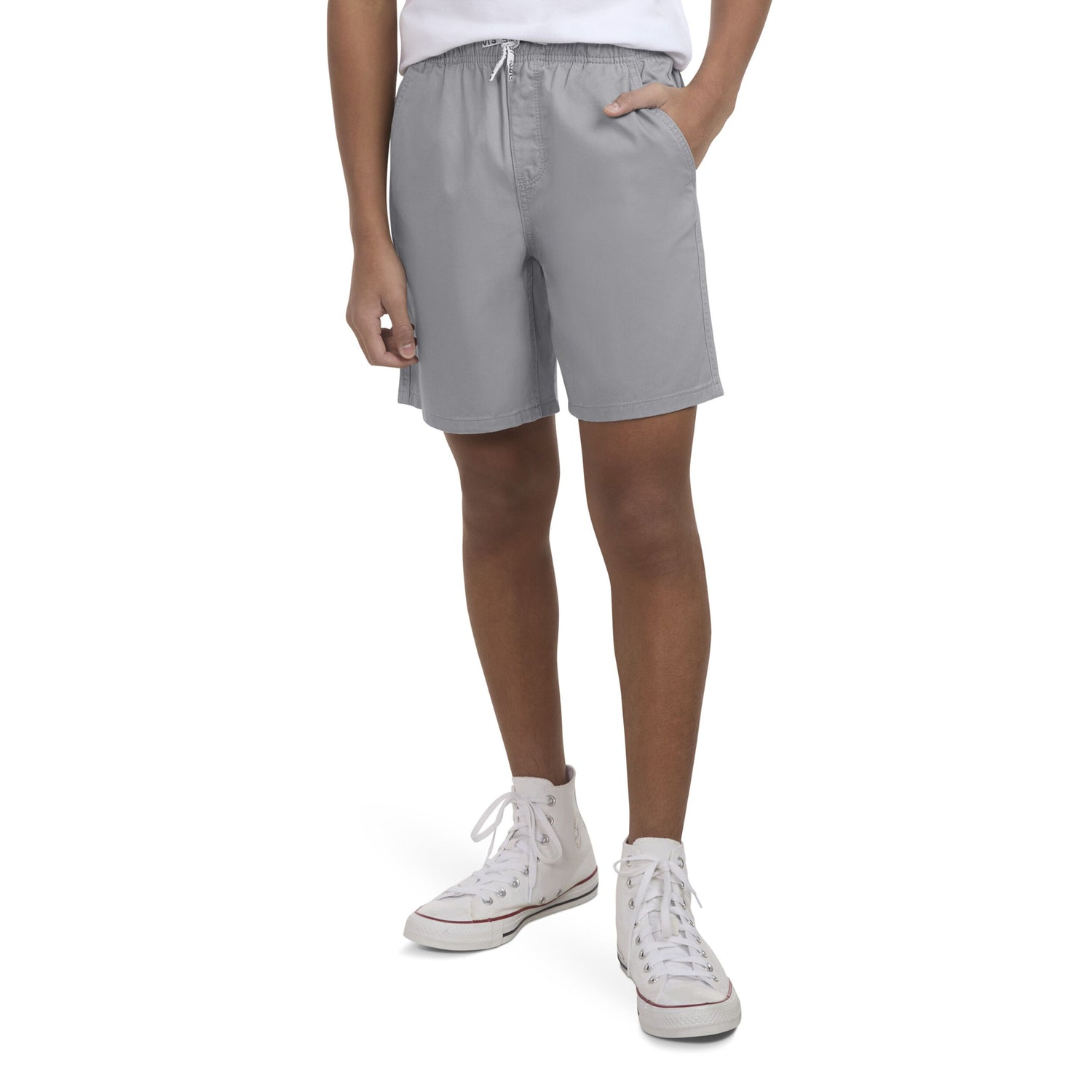 Pull On Woven Shorts (Big Kid)