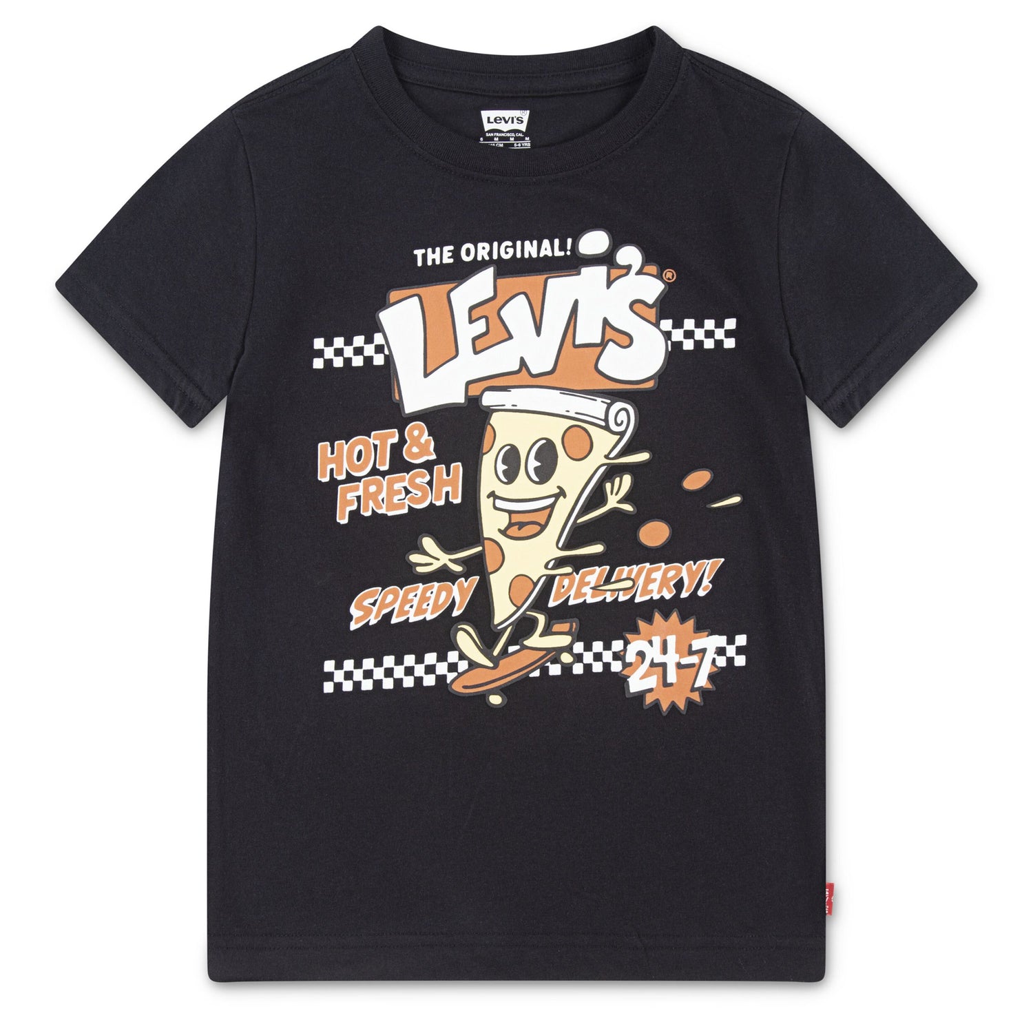 Speedy Pizza Tee (Big Kid)