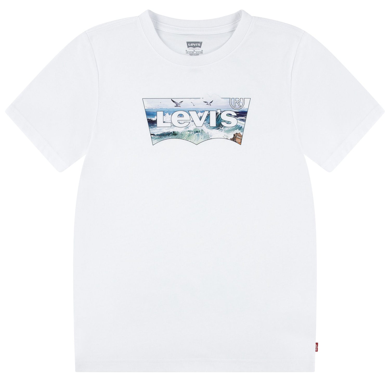 Crashing Waves Batwing Tee (Big Kid)