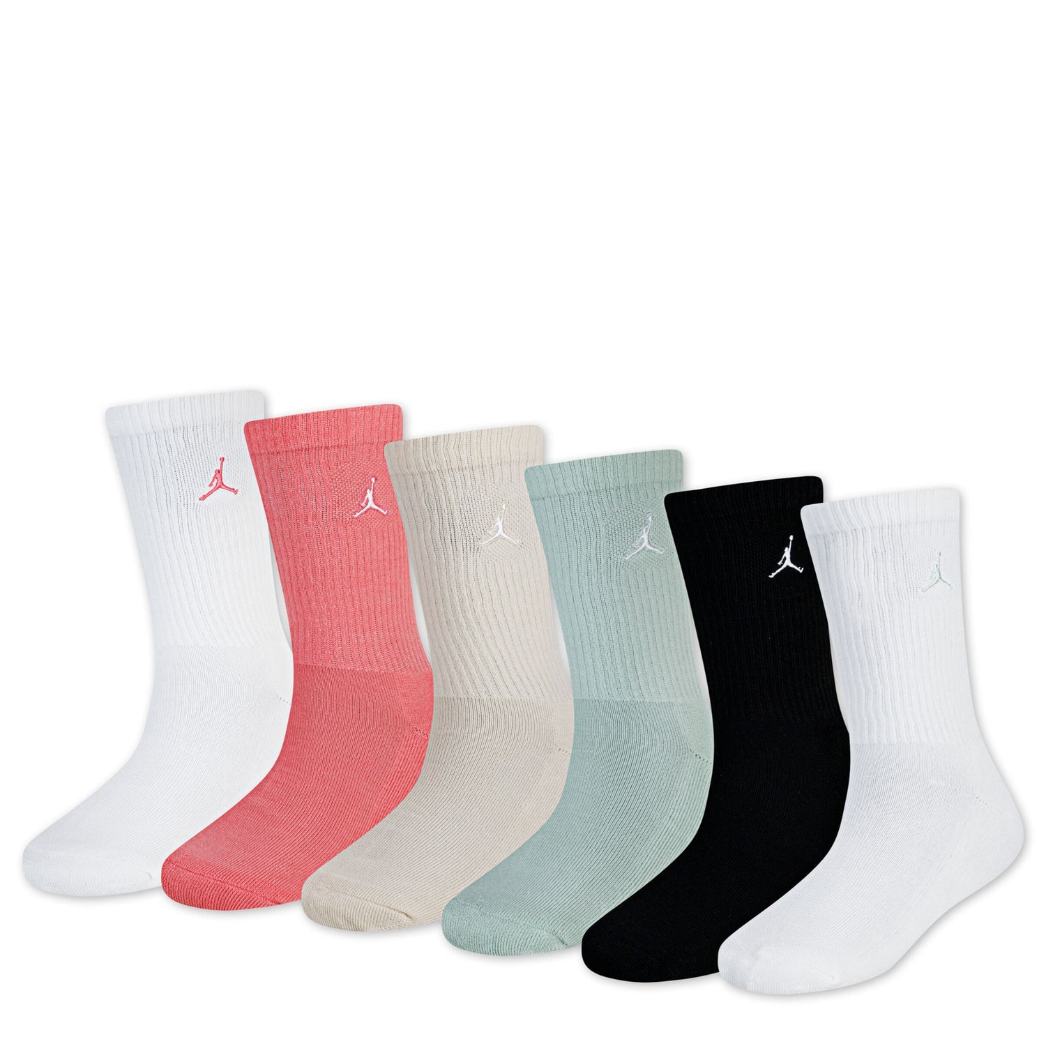 Everyday Essentials Crew Socks 6-Pack (7-9)