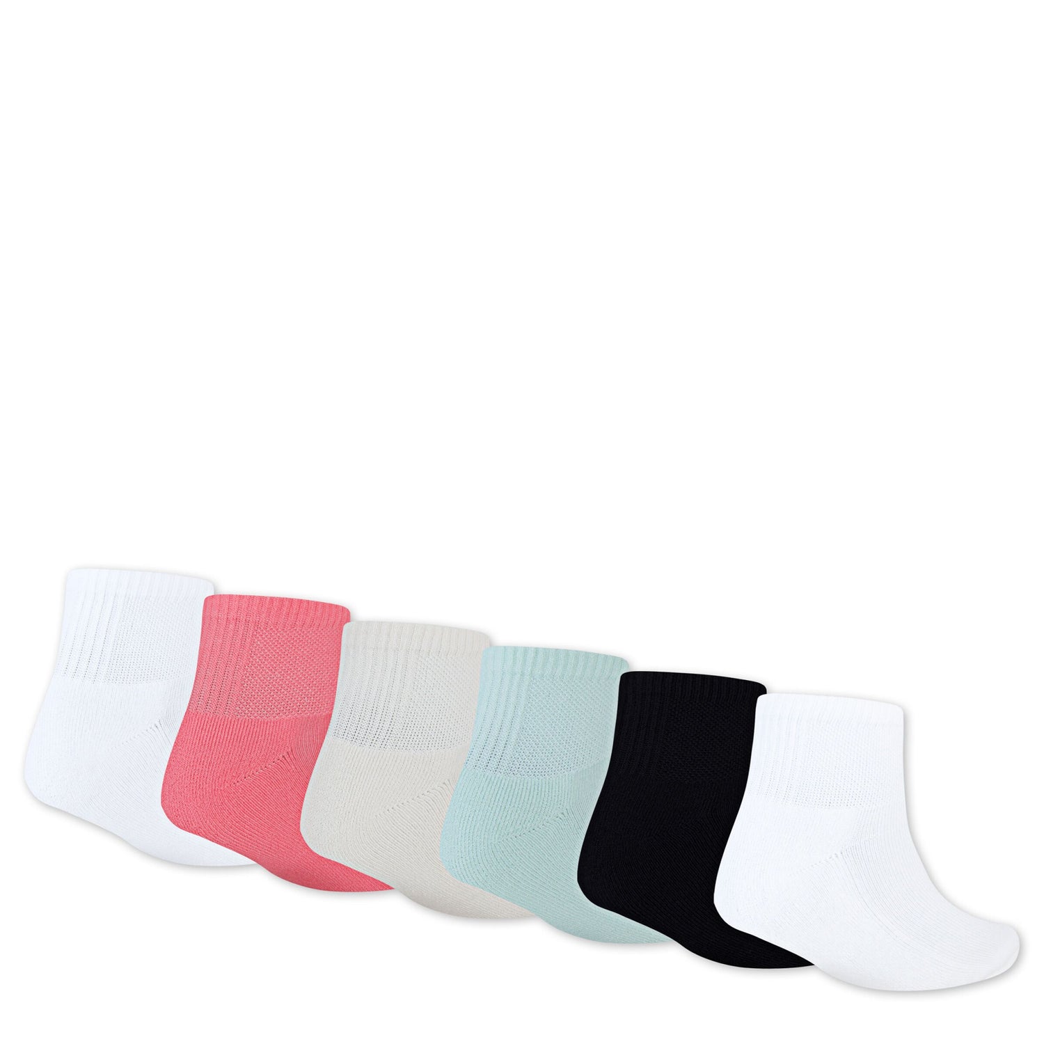 Everyday Essentials Ankle Socks 6-Pack (7-9)