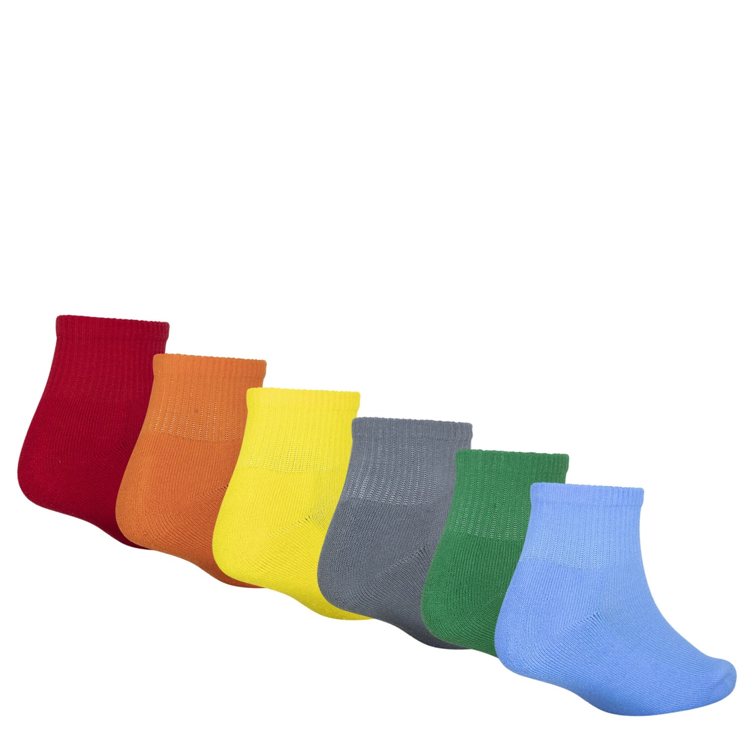 Everyday Essentials Ankle Socks 6-Pack (9-11)