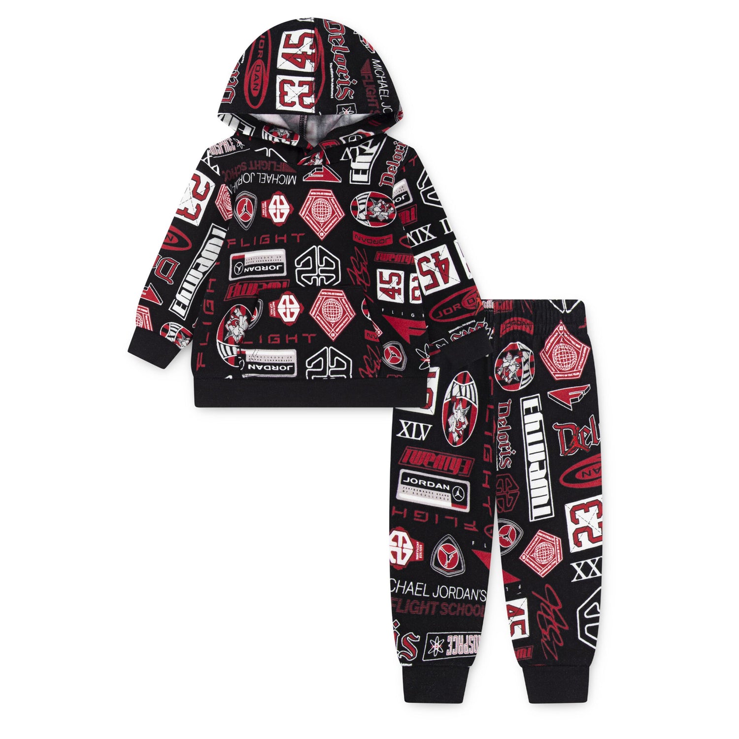 Mj Brooklyn All-Over Print Pullover  Set (Infant)