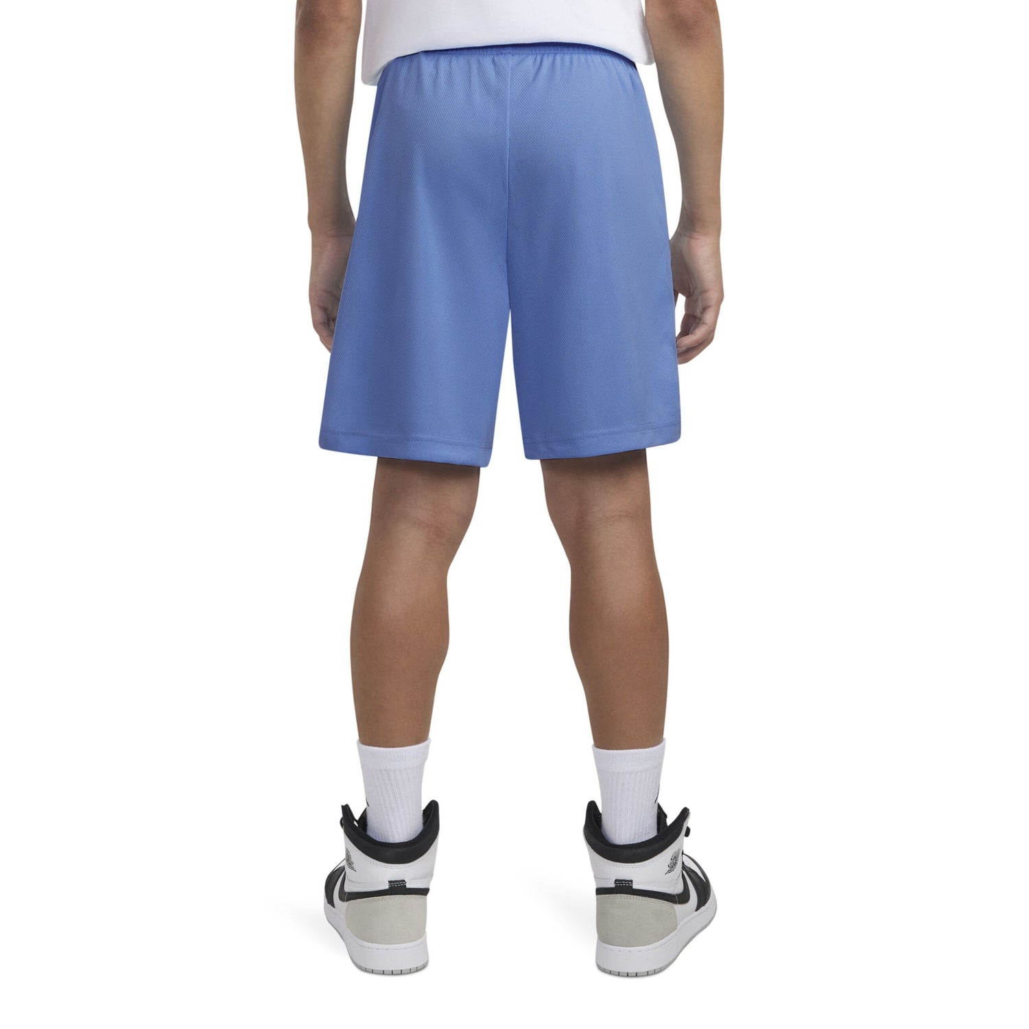 Essentials Graphic Mesh Shorts (Big Kid)