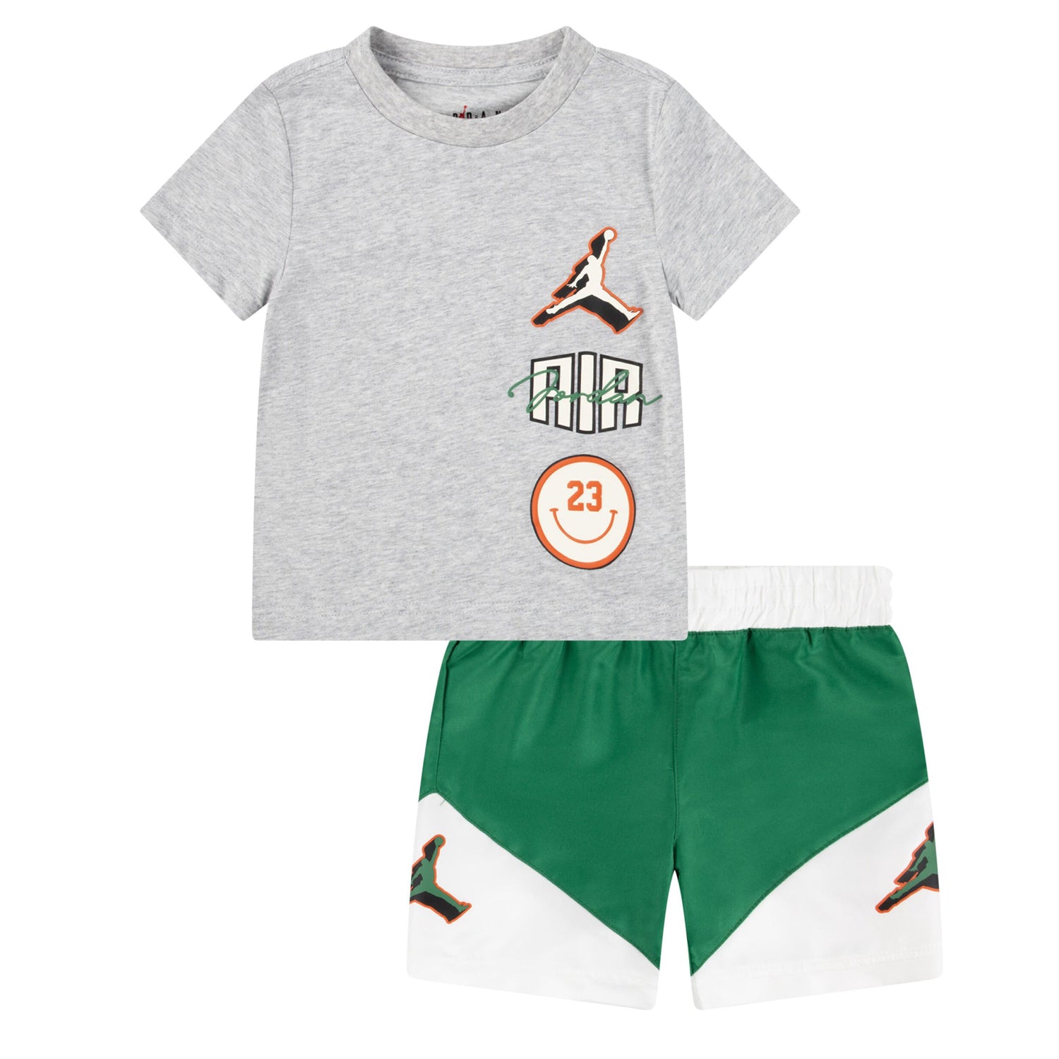 Jumpman Stacked Play Short Set (Toddler)