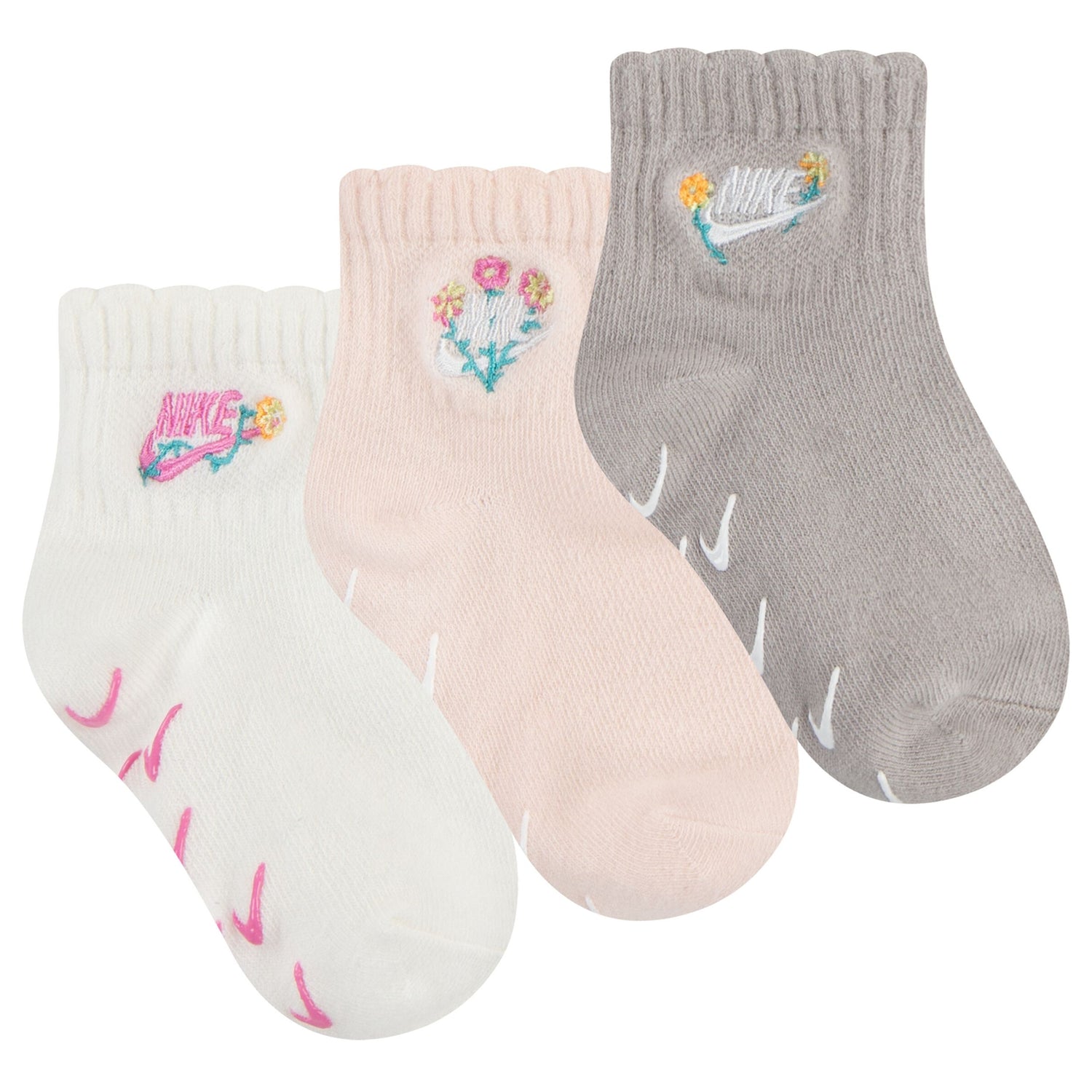 Flow-Ral Gripper Socks 3-Pack (Infant/Toddler)