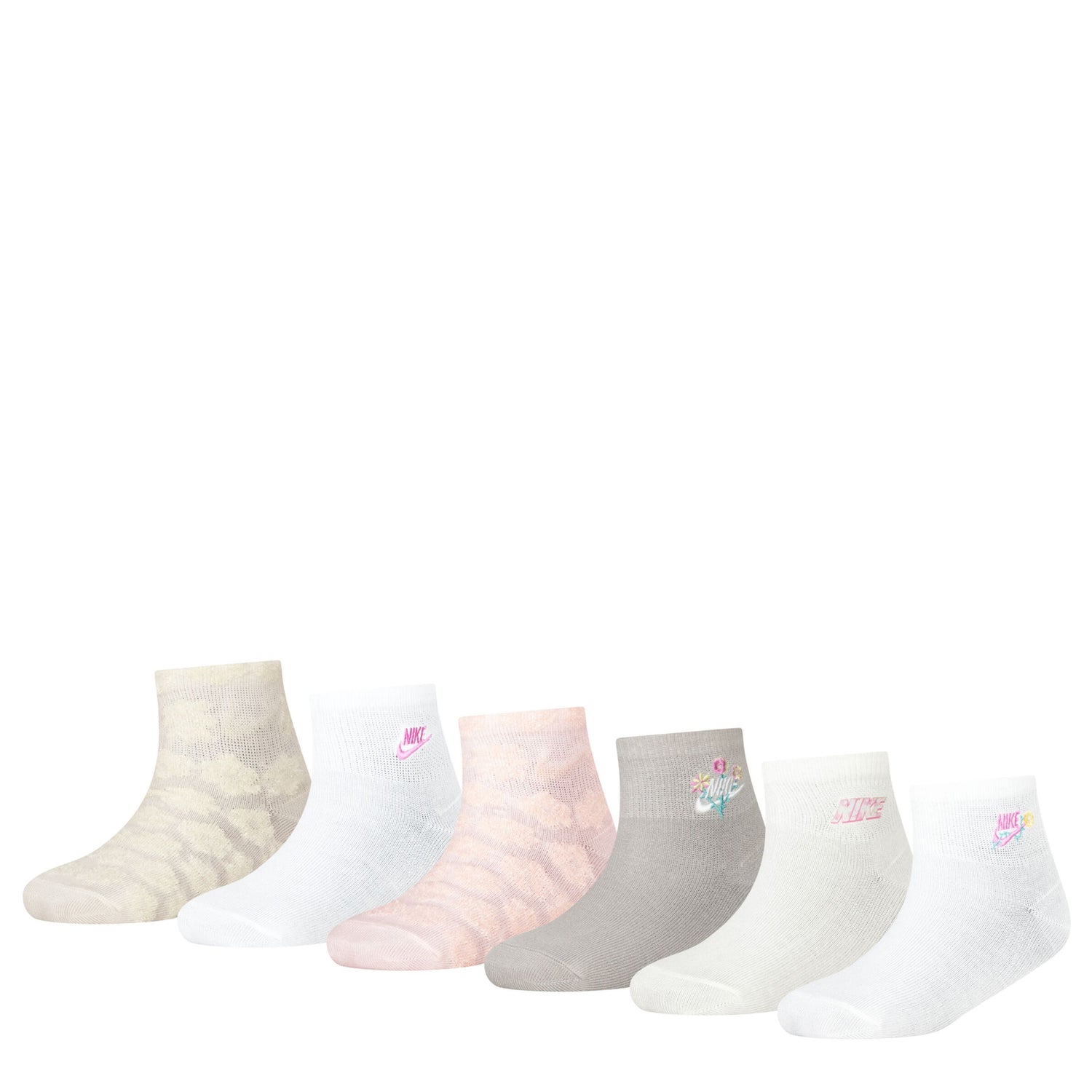 Flow-Ral Ankle Socks 6-Pack (4-5)