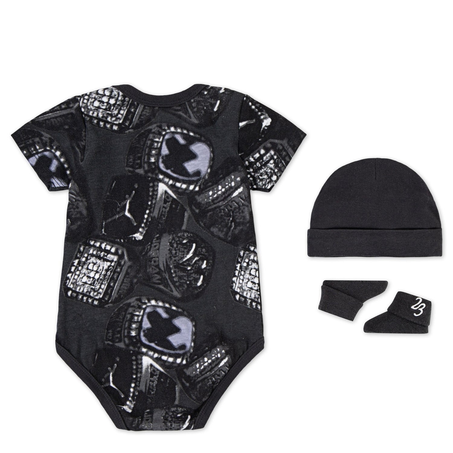 Mvp Rings Bodysuit Hat And Socks Set (Infant)